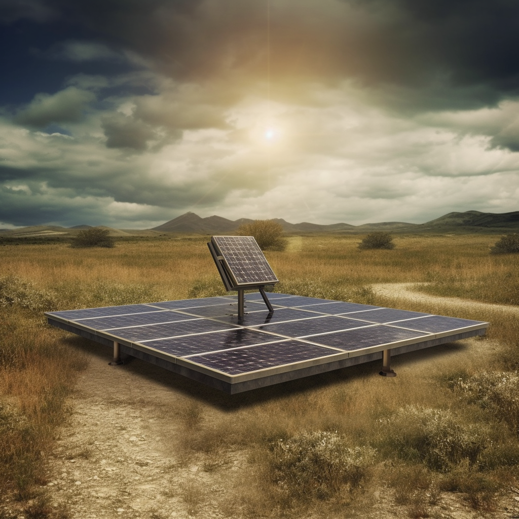 Panneaux photovoltaïque au sol Onecom Energy