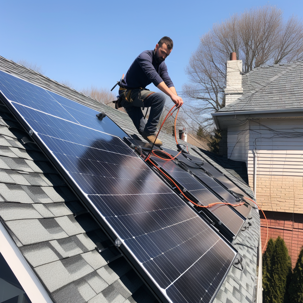 Panneaux photovoltaïques toiture Onecom Energy